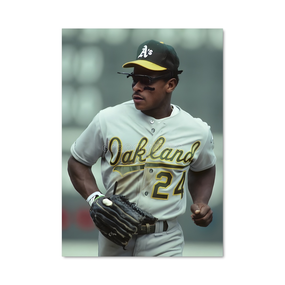 Poster Légende des Oakland Athletics